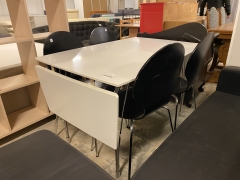 Klaffbord + 4st stolar